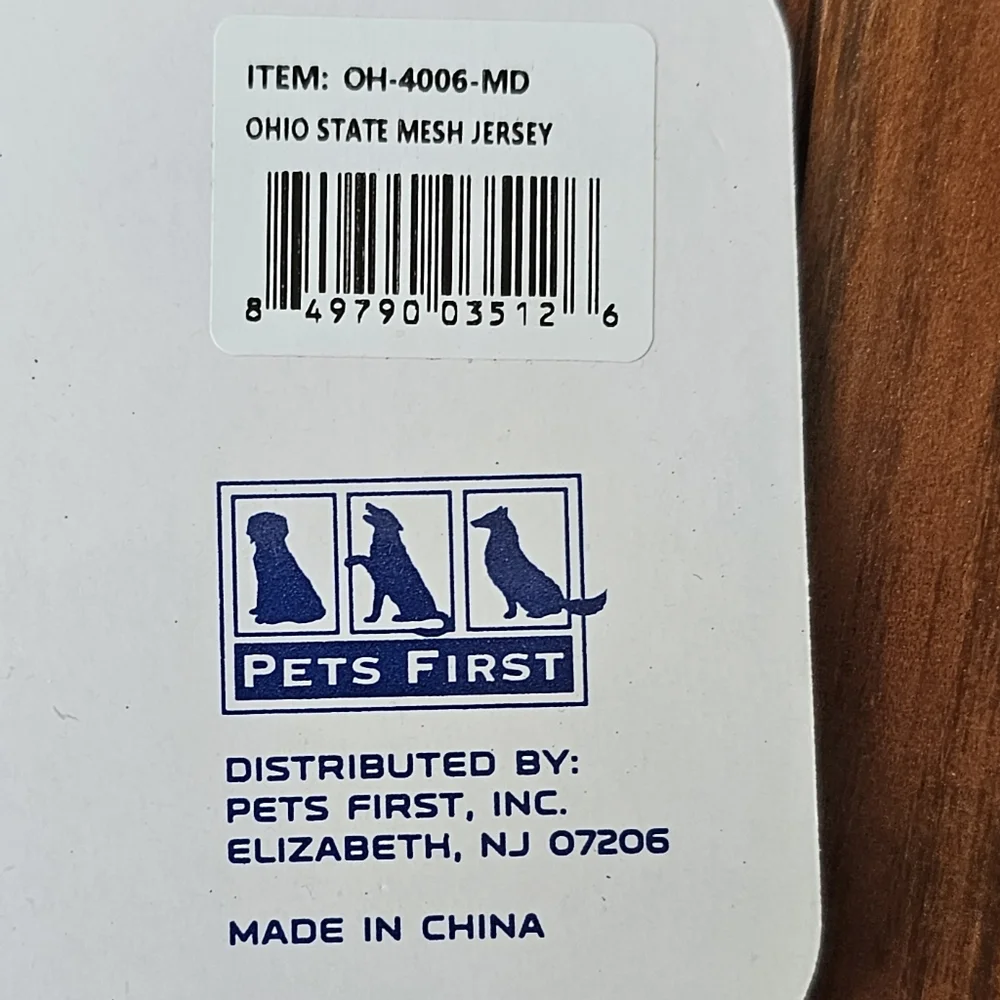 Ohio State Buckeyes Dog Jersey - Picture 8 of 10